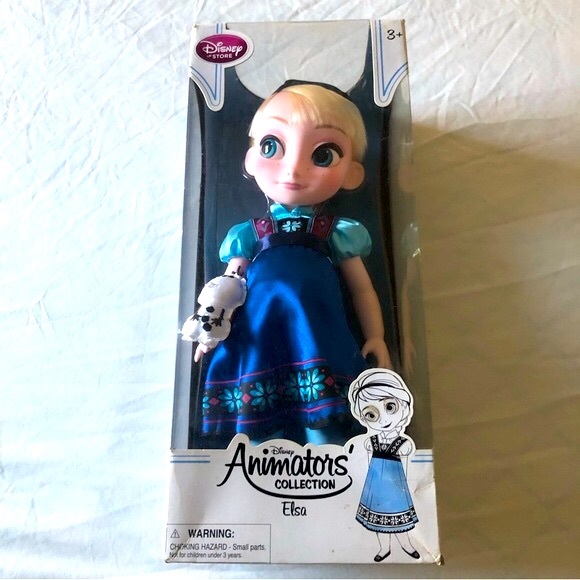 Disney’s Animators Collection 1st Edition Elsa Doll 16”NIB - Picture 6 of 6